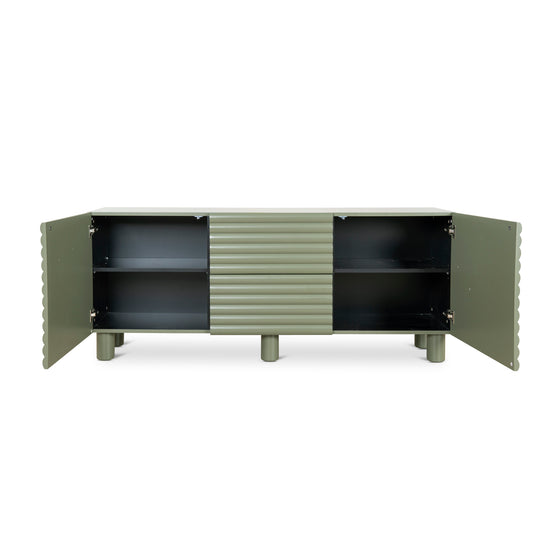 Vasuda 1.8m Buffet Unit - Green