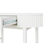 Melita 1.2m Console Table - White Console Table KD-Core   