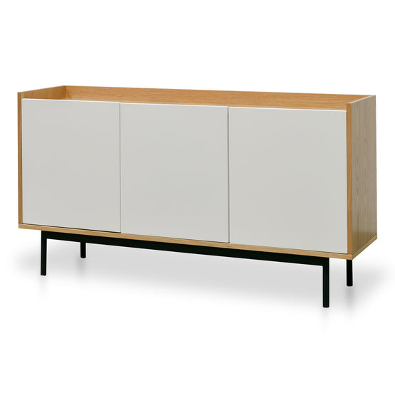 Alenzo Sideboard and Buffet - White and Natural Buffet & Sideboard KD-Core