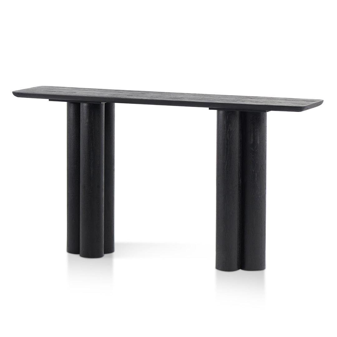 Ex Display - Imogen 1.6m Console Table - Full Black Console Table LJ-Core