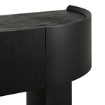 Sohvi 1.5m Console Table - Textured Espresso Black Console Table Valerie-Core   