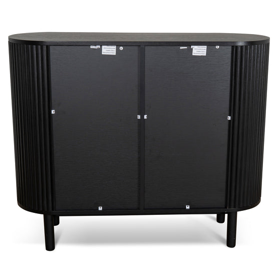 Melita 1.2m Sideboard Unit - Full Black Buffet & Sideboard KD-Core