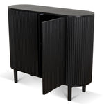 Melita 1.2m Sideboard Unit - Full Black Buffet & Sideboard KD-Core