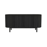 Ex Display - Melita 1.6m Sideboard Unit - Full Black Buffet & Sideboard KD-Core   