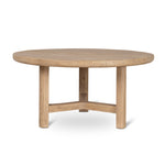 Yamila 1.52m Elm Round Dining Table - Natural Dining Table Nasa-Core   