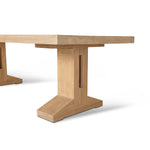 Doran 3m Elm Dining Table - Natural Dining Table Nasa-Core   