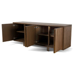 Roshan 2m Buffet Unit - Caramel Oak Buffet & Sideboard Valerie-Core   