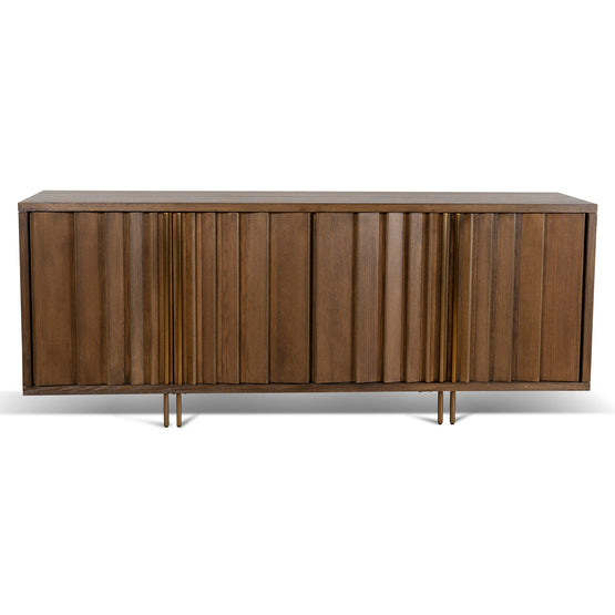 Roshan 2m Buffet Unit - Caramel Oak Buffet & Sideboard Valerie-Core   