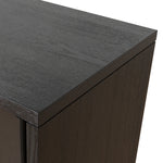 Roshan 2m Buffet Unit - Textured Espresso Black Buffet & Sideboard Valerie-Core   