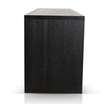 Roshan 2m Buffet Unit - Textured Espresso Black Buffet & Sideboard Valerie-Core   