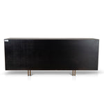 Roshan 2m Buffet Unit - Textured Espresso Black Buffet & Sideboard Valerie-Core   