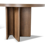 Roshan 2.4m Pill Shape Dining Table - Caramel Oak Dining Table Valerie-Core   