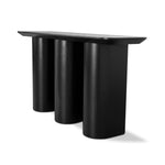 Jaya 1.5m Console Table - Textured Espresso Black Console Table Valerie-Core   