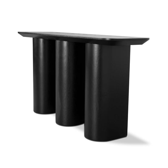 Jaya 1.5m Console Table - Textured Espresso Black Console Table Valerie-Core   