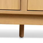 Linden 2.1m Travertine Top Sideboard Unit - Creme Ash Buffet & Sideboard Kodak-Core   