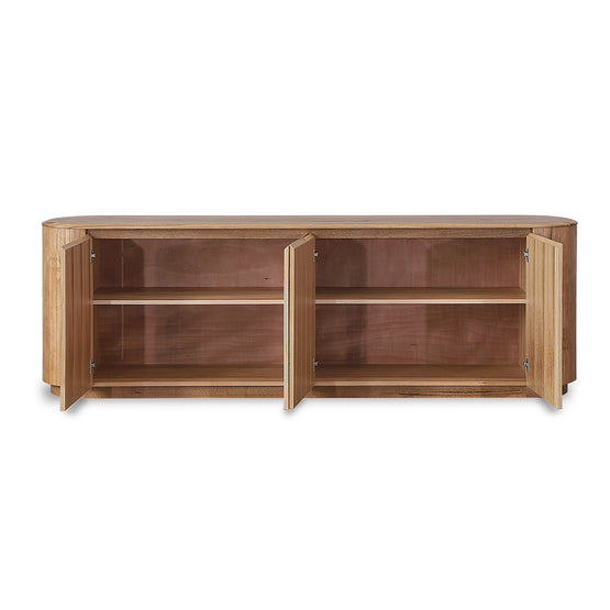 Adsila 2.4m Buffet Unit - Marri Natural Buffet & Sideboard Marri-Core   