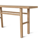 Zola 1.8m Elm Console Table - Natural Console Table Nasa-Core   