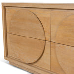 Bonnie 1.6m Dressing Unit - Dusty Oak Dresser Unit Valerie-Core   