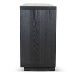 Bonnie 1.6m Dressing Unit - Textured Espresso Black Dresser Unit Valerie-Core   