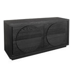 Bonnie 1.6m Dressing Unit - Textured Espresso Black Dresser Unit Valerie-Core   