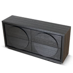 Bonnie 1.6m Dressing Unit - Textured Espresso Black Dresser Unit Valerie-Core   