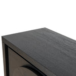 Bonnie 1.6m Dressing Unit - Textured Espresso Black Dresser Unit Valerie-Core   