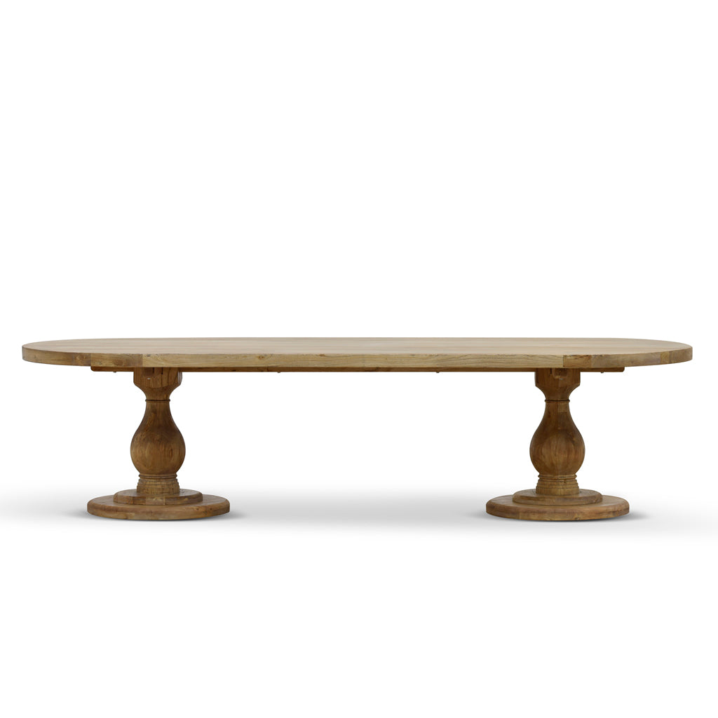 Nihal 3m Dining Table - Natural Dining Table Reclaimed-Core