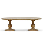 Nihal 2.4m Dining Table - Natural Dining Table Reclaimed-Core   