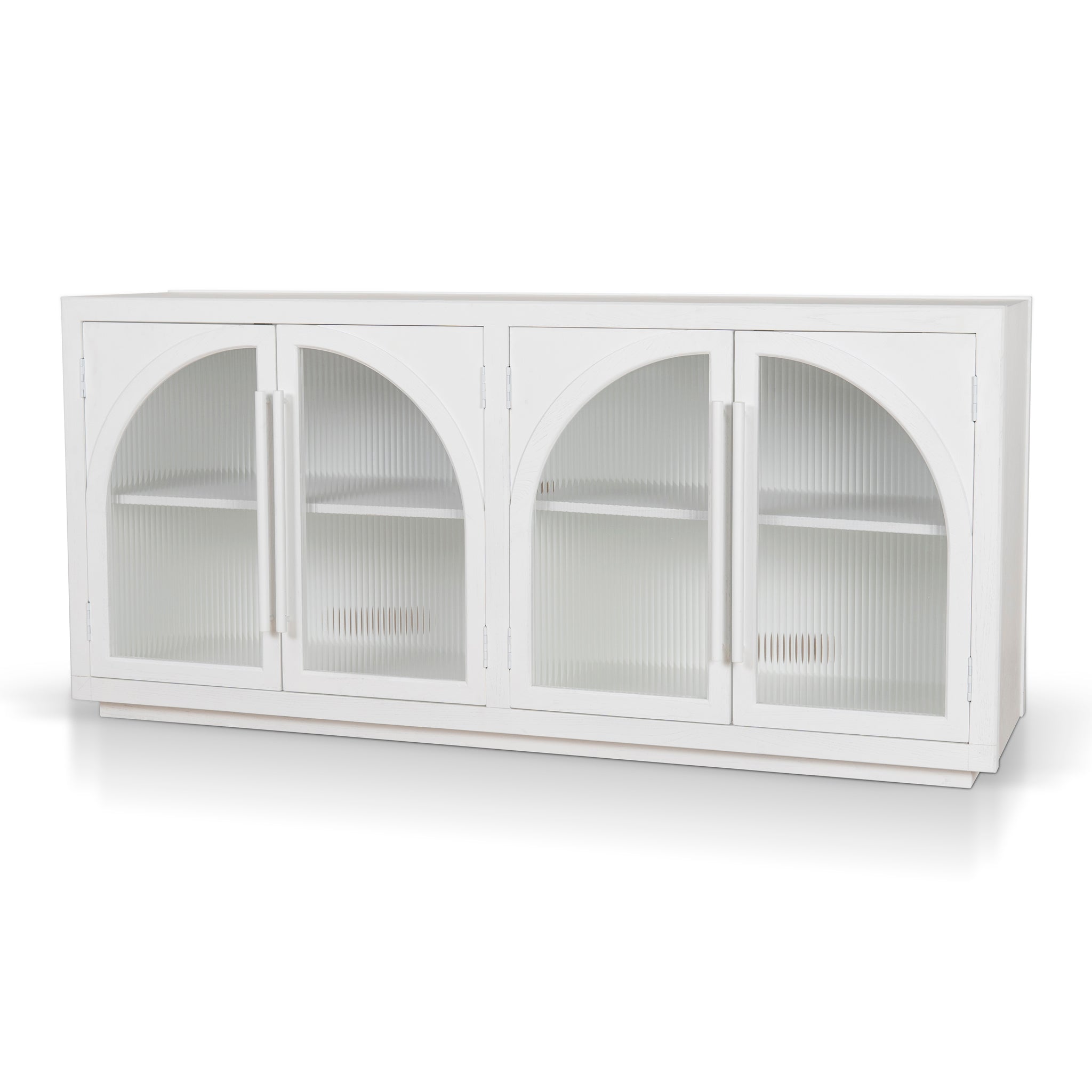 Charles 1.78m Sideboard Unit - White Buffet & Sideboard Nicki-Core