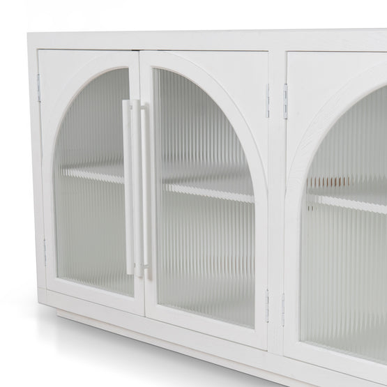 Charles 1.78m Sideboard Unit - White Buffet & Sideboard Nicki-Core   