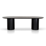 Marty 2.5m Wooden Dining Table - Black Dining Table Century-Core   