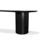 Marty 2.5m Wooden Dining Table - Black Dining Table Century-Core   