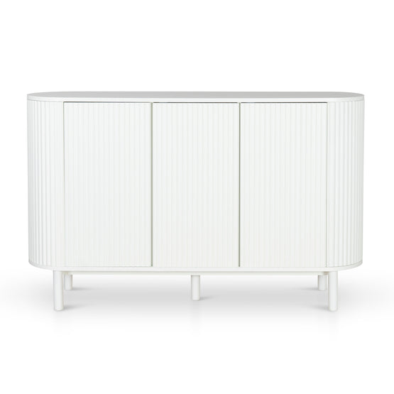 Melita 1.6m Sideboard Unit - Full White Buffet & Sideboard KD-Core   