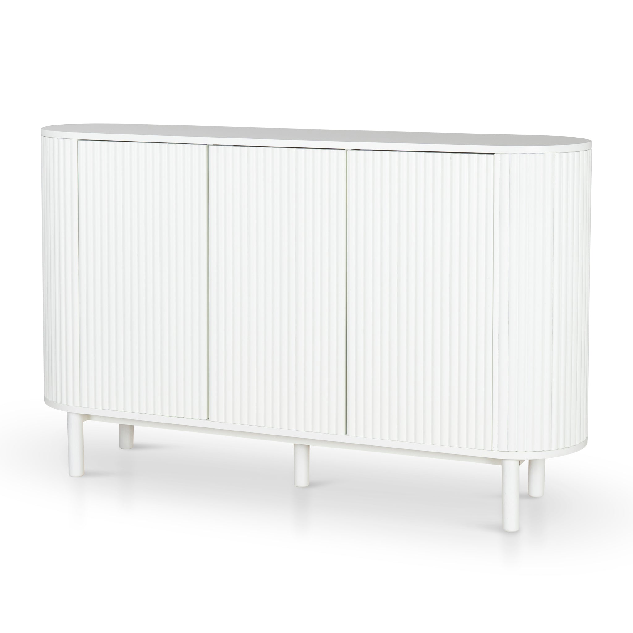 Melita 1.6m Sideboard Unit - Warm White Buffet & Sideboard KD-Core