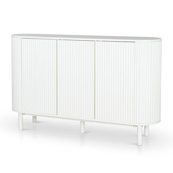 Melita 1.6m Sideboard Unit - Full White Buffet & Sideboard KD-Core   