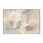 Delicate Light  40cm x 60cm Framed Canvas - Natural Frame Wall Art Gioia-Local   