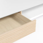 Ellemarie Coffee Table - White & Natural Coffee Table The Form-Local   