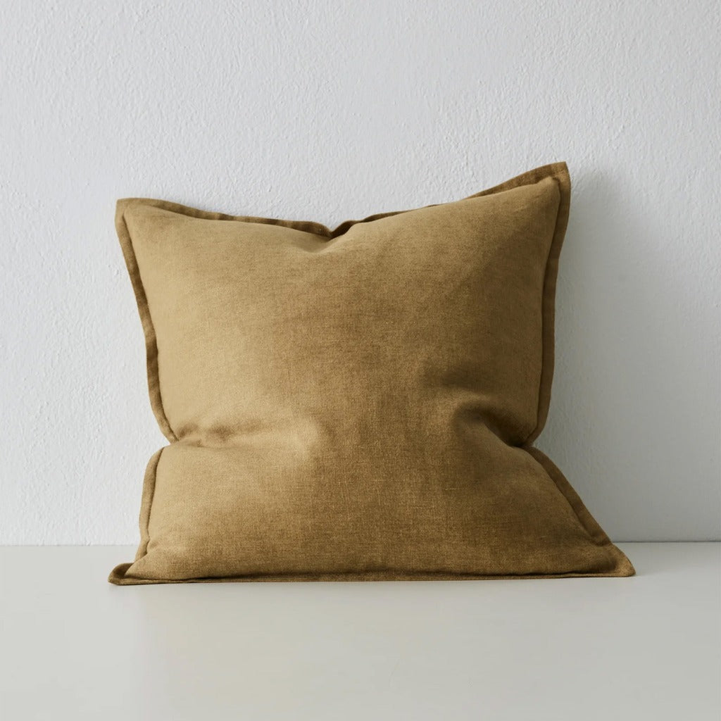 Fiore Linen Blend Chenille Cushion Cushion Weave-Local