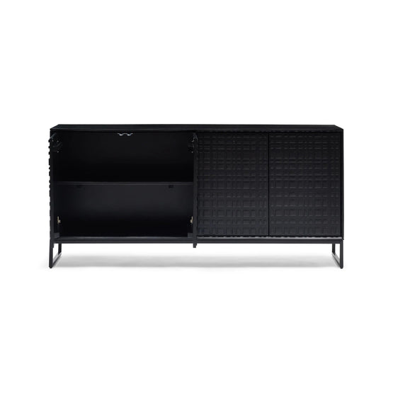 Imani Timber Sideboard - Black Buffet & Sideboard Horg-Local   