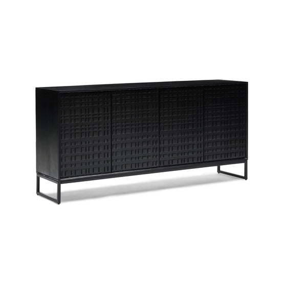 Imani Timber Sideboard - Black Buffet & Sideboard Horg-Local   