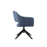 Konfurb Saron Visitor Chair - Blue Office Chair Buro-Local   