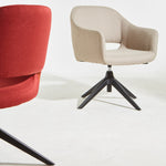 Konfurb Saron Visitor Chair - Red Office Chair Buro-Local   