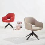 Konfurb Saron Visitor Chair - Red Office Chair Buro-Local   