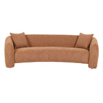 Jam 3 Seater Sofa - Coral Orange Sofa OL Sofa-Core   