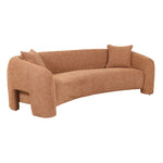 Jam 3 Seater Sofa - Coral Orange Sofa OL Sofa-Core   