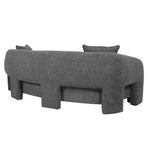 Jam 3 Seater Sofa - Coral Charcoal Sofa OL Sofa-Core   