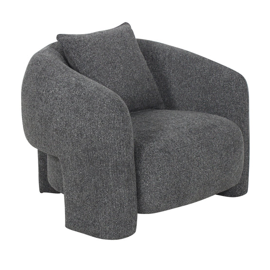 Jam Armchair - Coral Charcoal Armchair OL Sofa-Core   