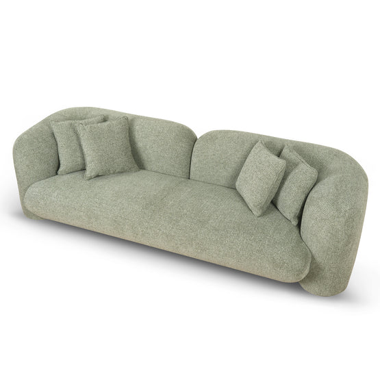 Berg 3 Seater Sofa - Coral Light Green  OL Sofa-Core   