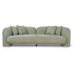 Berg 3 Seater Sofa - Coral Light Green  OL Sofa-Core   