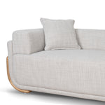 Block 3 Seater Sofa - Beige Linen Sofa OL Sofa-Core   